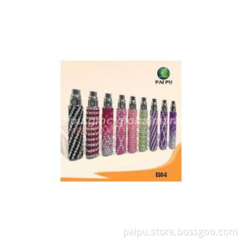 2013 china best e-pipe colorful diamond battery for ladies EGO-G